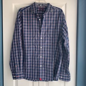 checkered button down